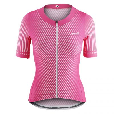 Koszulka rowerowa damska Quest Strip