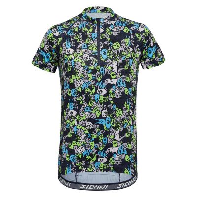 Koszulka rowerowa dla dzieci Silvini Scrivia CD1434