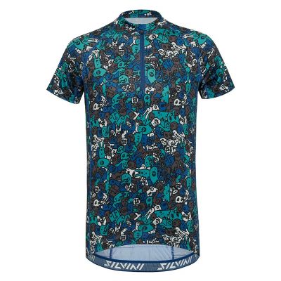 Koszulka rowerowa dla dzieci Silvini Scrivia CD1434