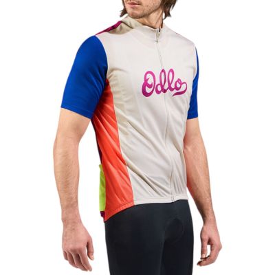 Koszulka rowerowa męska Odlo Essential Print FZ 412852
