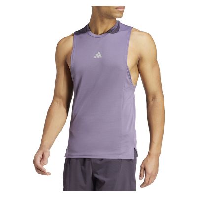 Koszulka treningowa męska adidas Designed for Training Workout HEAT.RDY Tank IS3711