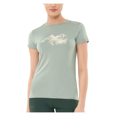 Koszulka turystyczna damska Viking Lenta Bamboo Light 500225540