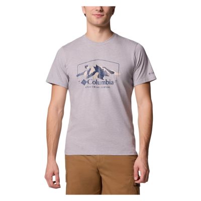 Koszulka turystyczna męska Columbia Path Lake II Graphic M1934814