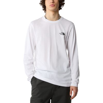 Koszulka turystyczna męska The North Face Simple Dome Long Sleeve NF0A87QN