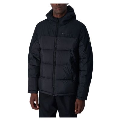 Kurtka ocieplona męska Champion C Logo Patch Padded Jacket 219190