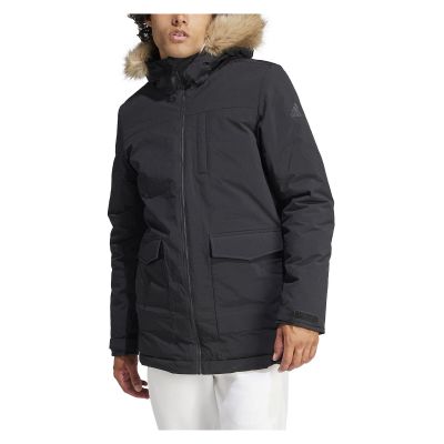 Kurtka ocieplona parka męska adidas Hooded Fur IK0553