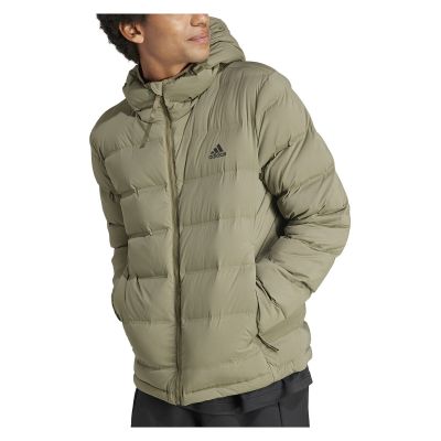 Kurtka puchowa męska adidas Helionic Stretch Hooded Down IK3173