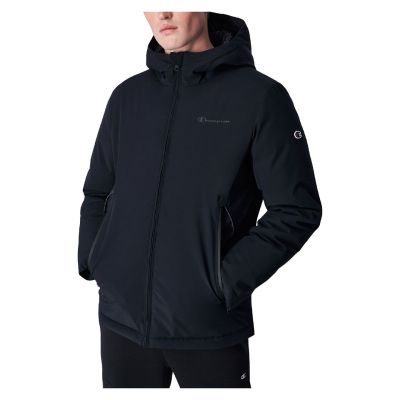 Kurtka zimowa męska Champion Stretch Nylon Hooded Jacket 219193