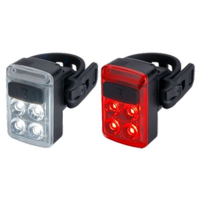 Lampka rowerowa BBB Slide USB zestaw BLS-237