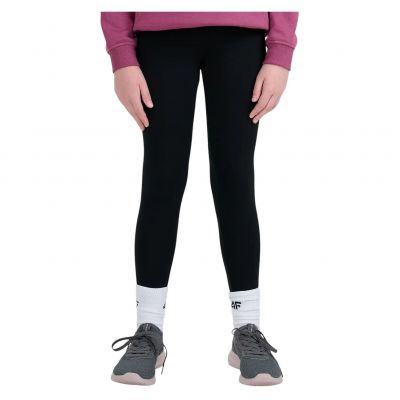 Spodnie legginsy dla dziewcząt 4F 4FJWAW25TTIGF247
