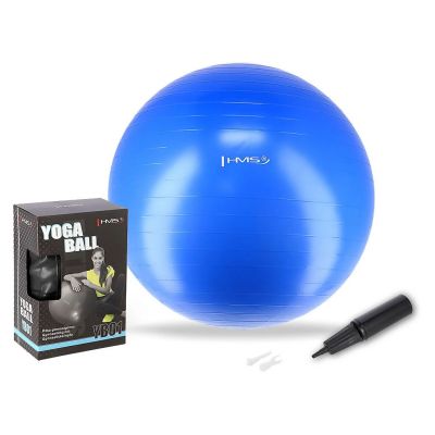 Piłka gimnastyczna HMS blue 75cm YB01