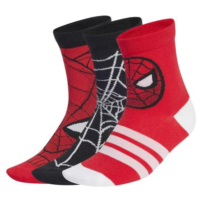 Skarpety dla dzieci adidas Marvel Spider-Man 3P JG5787