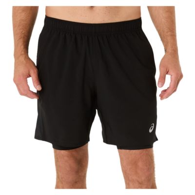 Spodenki do biegania męskie Asics Core 2w1 7IN 2011D215