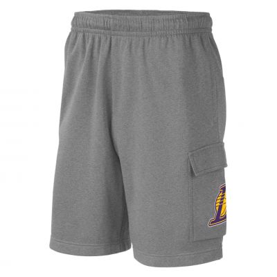 Spodenki do koszykówki męskie Nike Los Angeles Lakers Club Cargo FZ7499