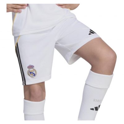 Spodenki piłkarskie dla dzieci adidas Real Madryt 25/26 Home Kids JN8878 