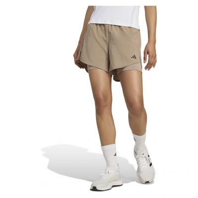 Spodenki treningowe damskie adidas Aeroready Made For Training Minimal 2in1 JY4596