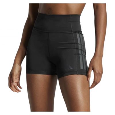 Spodenki treningowe damskie adidas Optime 3 Stripes 1/4 JG6144