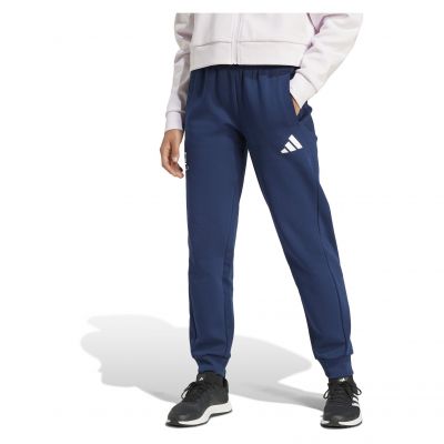 Spodnie dresowe damskie adidas NOC Poland Future Icons granatowe JF9047