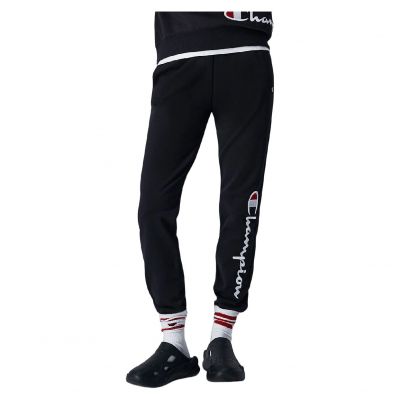 Spodnie dresowe damskie Champion Leg Script Logo Fleece Joggers 116608