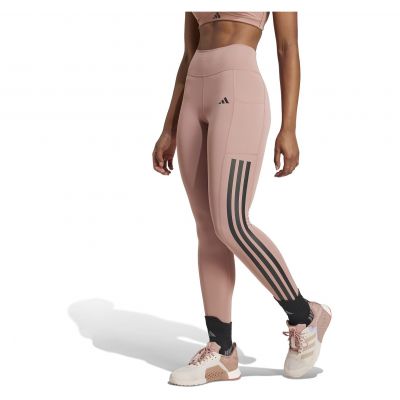 Spodnie legginsy treningowe damskie adidas Optime 3-Stripes Full-Length JI8764
