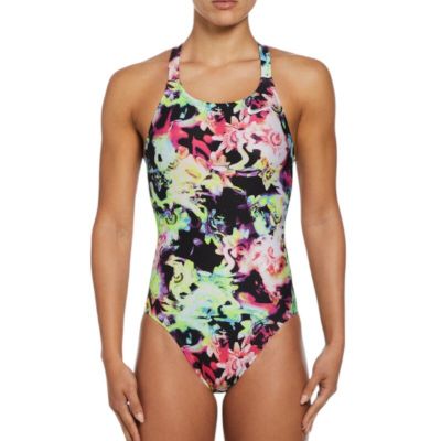 Strój kąpielowy damski Nike Hydrastrong Multi Print NESSE004