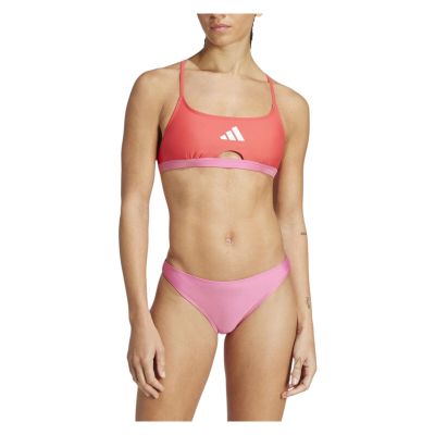 Strój kąpielowy dwuczęściowy damski adidas Padded Colorblock X-Back JF8419