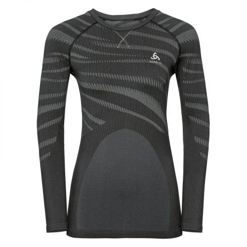 Bielizna termoaktywna koszulka damska Odlo Performance Black Shirt 187081