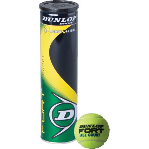 Piłki Dunlop Fort All Court (4 szt.)
