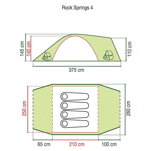 Namiot Coleman Rock Springs 4 204386