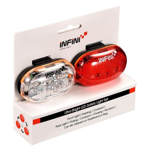 Lampa rowerowa Infini Vista zestaw I-400 WR