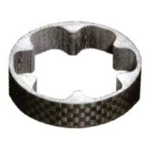 Podkładka dystansowa sterów rowerowych Carbon 46 1-1/8 10mm LW-001036