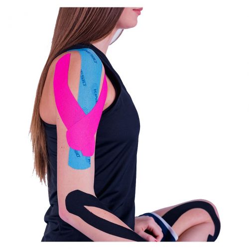 Taśma do tapingu Kinesio Tex Gold Classic 5cm x 4m - niebieska