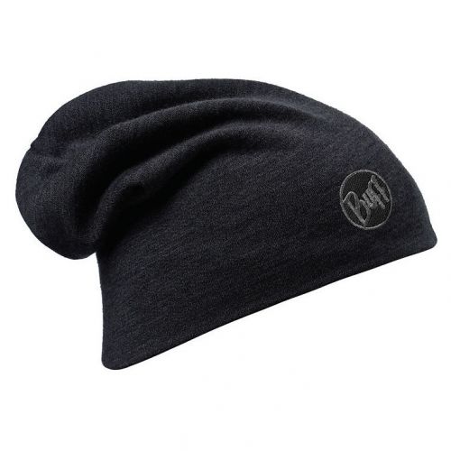 Czapka Buff Wool Merino Thermal Solid Black 111170.999