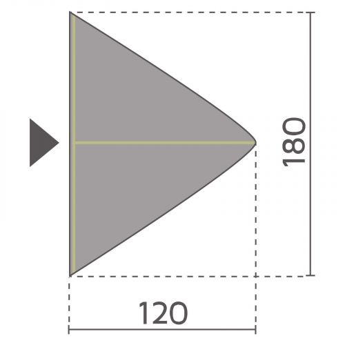 Namiot budka plażowa McKinley Cordou 2-os 173098