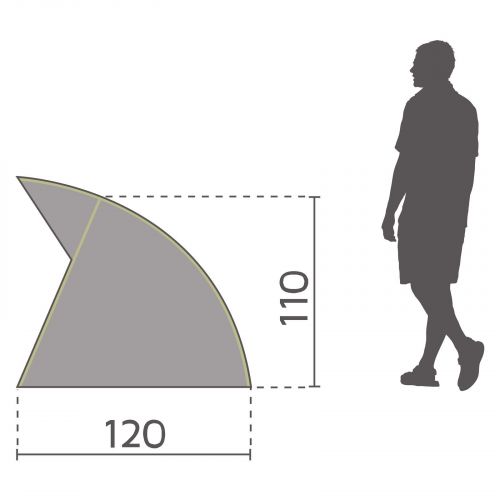 Namiot budka plażowa McKinley Cordou 2-os 173098