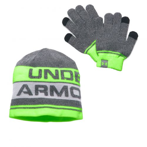 Czapka i rękawiczki Under Armour Jr 1300443 zestaw