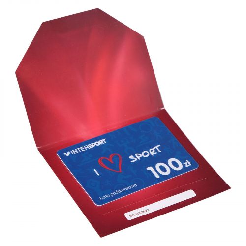Karta podarunkowa INTERSPORT 100