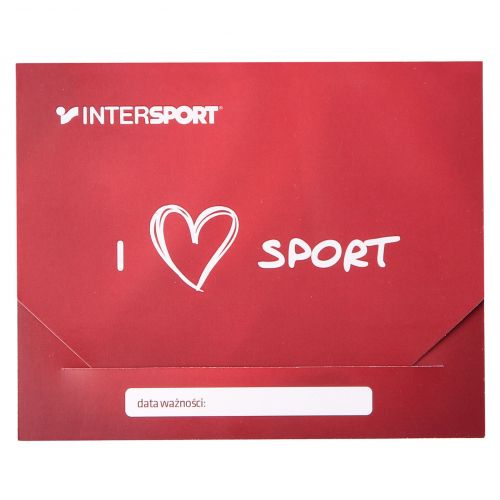 Karta podarunkowa INTERSPORT 100