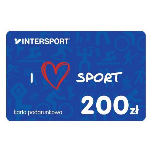 Karta podarunkowa INTERSPORT 200