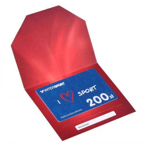 Karta podarunkowa INTERSPORT 200
