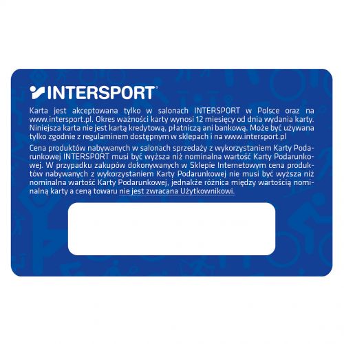Karta podarunkowa INTERSPORT 200