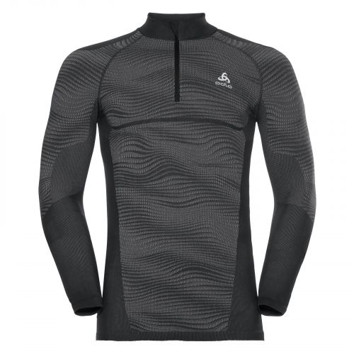 Koszulka narciarska męska Odlo Performance Black 1/2 Zip 187112 