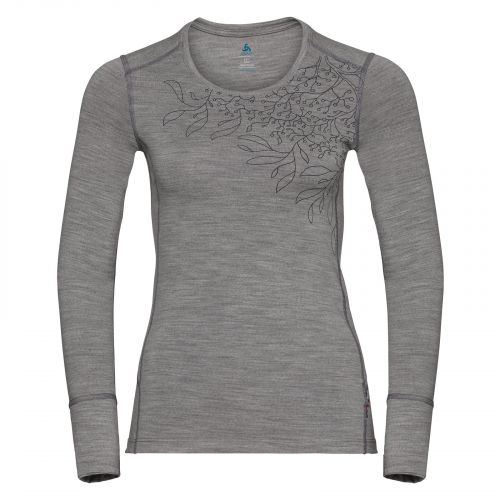 Bielizna termoaktywna koszulka damska Odlo Merino Shirts 550641