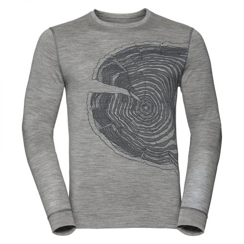 Bielizna termoaktywna koszulka męska Odlo Merino Shirt 550642