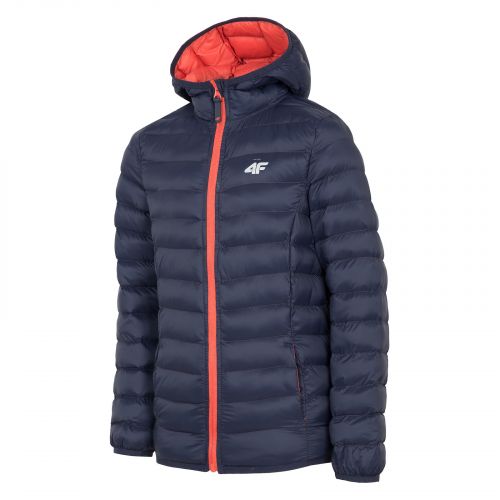 Kurtka puchowa dla dzieci 4F HJZ19-JKUMP002