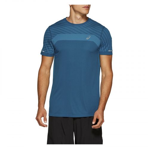 Koszulka męska do biegania Asics Seamless Texture 2011A601