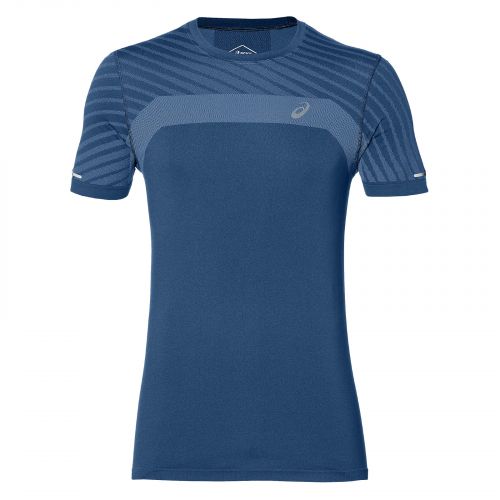 Koszulka męska do biegania Asics Seamless Texture 2011A601