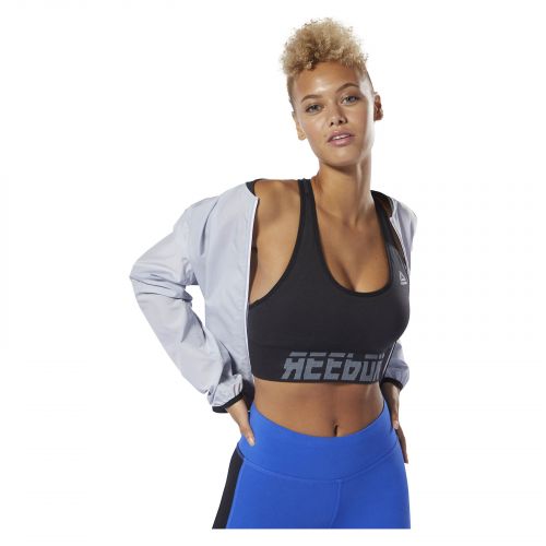 Biustonosz damski Reebok Wor Meet You There Seamless Padded DP6712