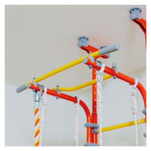 Drabinka gimnastyczna do ćwiczeń Wallbarz Family 4D biała