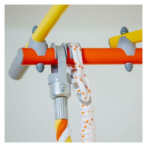 Drabinka gimnastyczna do ćwiczeń Wallbarz Family 4D biała